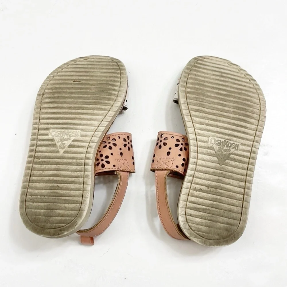 OshKosh B'gosh toddler girls laser cut sandals